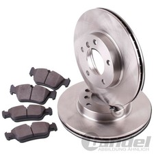 BREMSSCHEIBEN 300mm + BELÄGE HINTEN für MERCEDES E-KLASSE W211 CLS C219