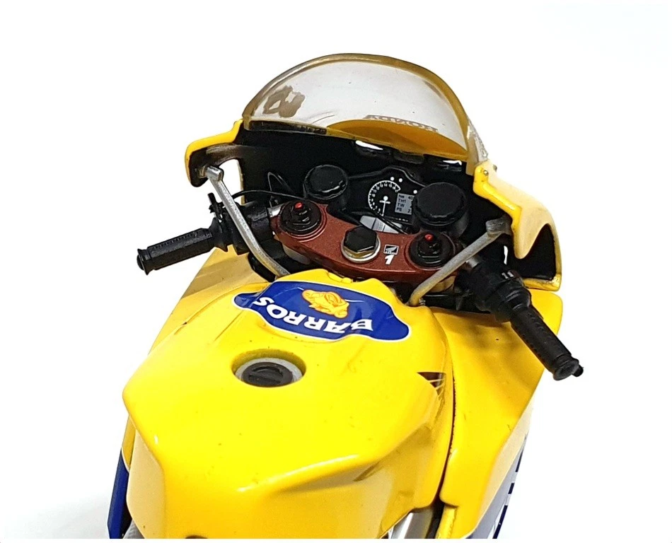 Minichamps escala 1/12 122 051004 Honda RC211V A. Barros MotoGP 2005 amarillo/azul Foto 3 de 4