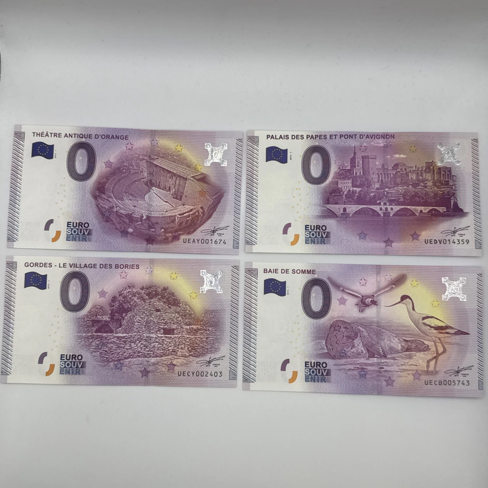 Billet  Zéro 0 € Euro Touristique / Souvenir  2015