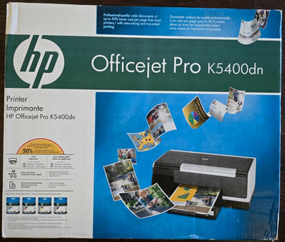 HP OfficeJet Pro K5400dn Workgroup Inkjet Printer - BRAND NEW