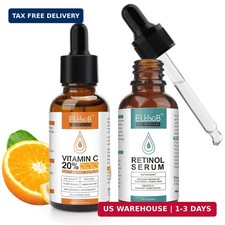 Day-Night Anti Aging Vitamin C Serum Retinol Serum For Face with Retinol Amino