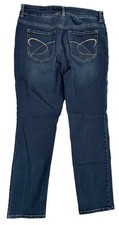 Chico's Jeans Pants Bottoms Women's Size 8  10 So Slimming Chico's sz 1 Blue