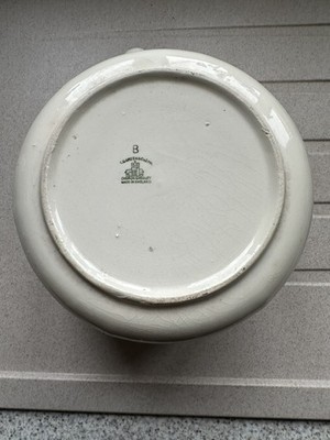 T.G. Green & Co Ltd Kirche Gresley Kammer Bett Topf Pfanne mit Griff Vintage Creme