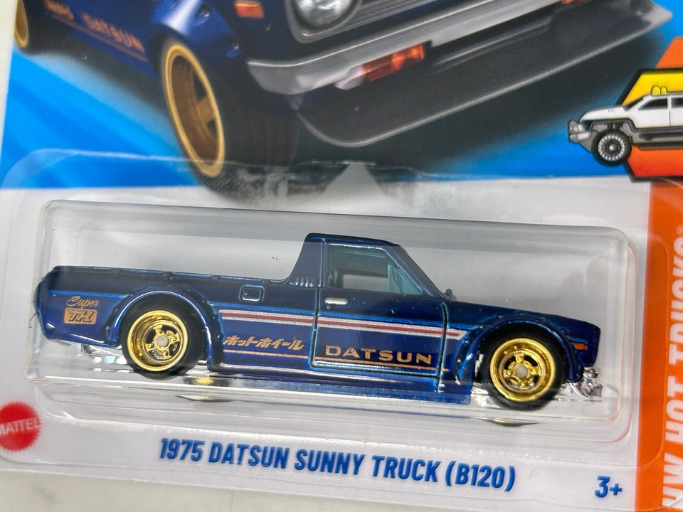 Hotwheels 2025 STH Super Treasure Hunt # '75 Datsun Sunny Truck