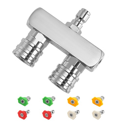 #ad Pressure Washer Tips 2 in 1 Power Washer Nozzle Tip Dual Pressure Washer No... $33.96