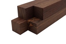 Wenge Lumber Turning Blanks 2" x 2" 4 Pieces 2" x 2" x 12"