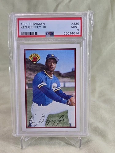 1989 Bowman Ken Griffey Jr #220 RC PSA 9 Starts @ .99  Free Shipping No Reserve