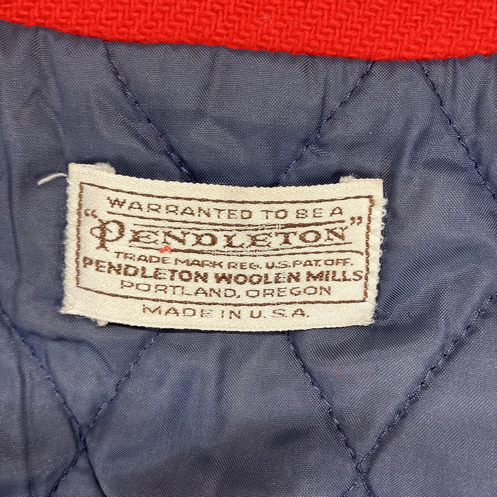 Vintage Pendleton Wool Cruiser Jacket Bomber Unis… - image 4