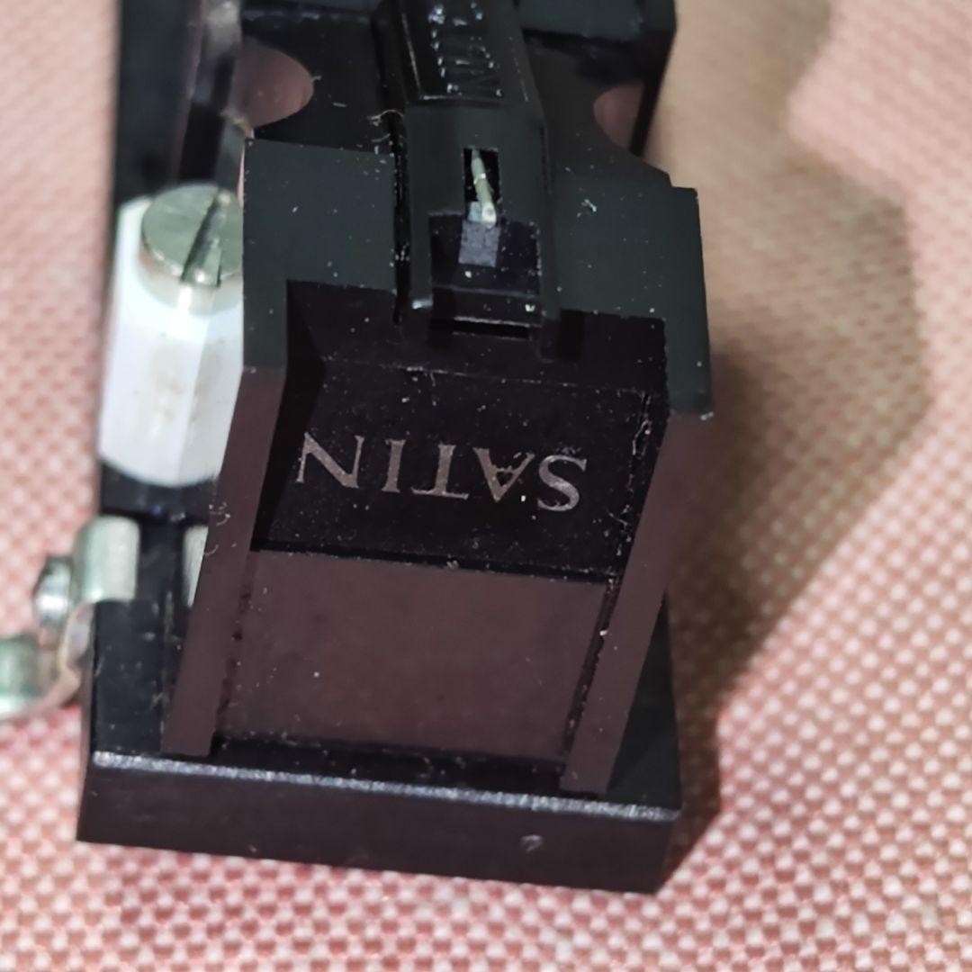 美品サテン SATIN M-18BX Audio-Technica LT-13 Audio-Technica LT-13 Cartridge M-18BX Shell Vintage