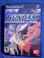 Mobile Suit Gundam: Federation vs. Zeon (Sony PlayStation 2, 2002) CIB