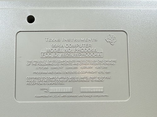 VINTAGE Texas Instruments TI 99/4A Home Computer Manuals Chords New Open Box - Afbeelding 5 van 20