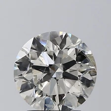 Cert. IGI 2.01 Carat Round Natural Mined Diamond Loose I color SI2 clarity