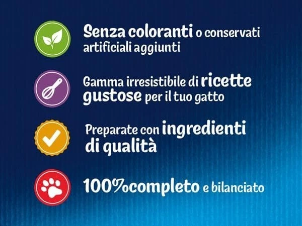 FELIX Le Ghiottonerie Cibo Umido per Gatti Adulti 80 x 85 g Buste - Immagine 2 di 4