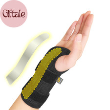 Wrist Brace for Carpal Tunnel Day  Night, Adjustable Wrist Support Wrap with Sp