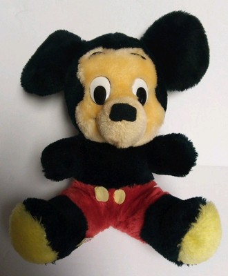 Vintage MICKEY MOUSE Dakin & Co 9'' Plush Stuffed Toy Made In Korea