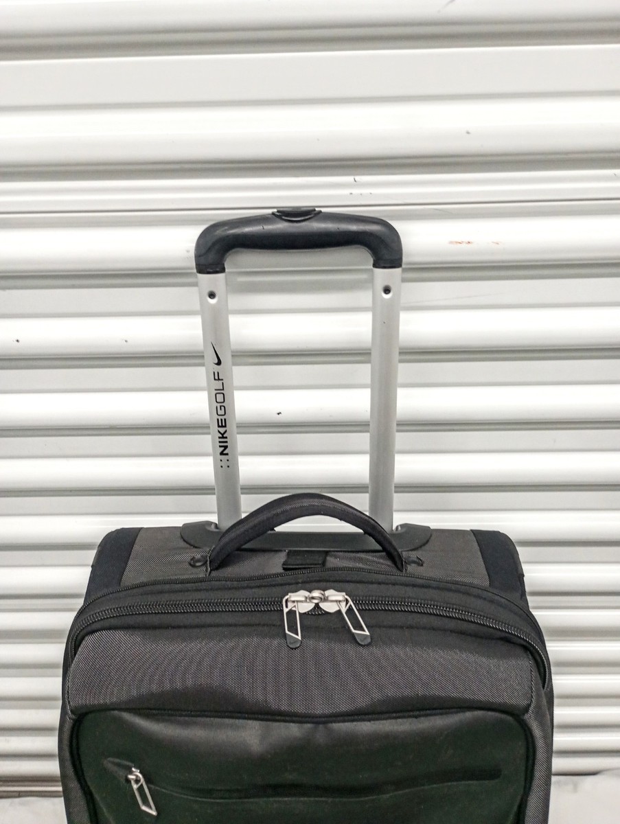 Nike Golf Departure Carry On Roller Bag Suitcase Black 