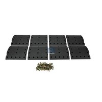 Bremsbelagsatz Trommel Hinten 18 Mm 200 Mm DT Spare Parts FüR U.A. Volvo FM
