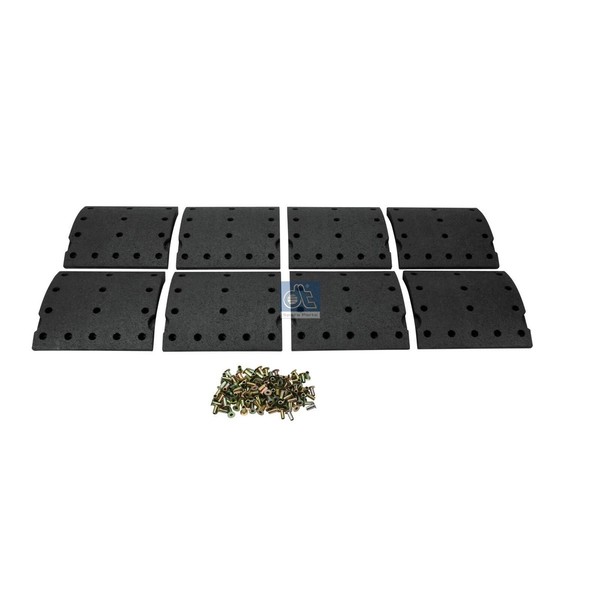 Bremsbelagsatz Trommel Hinten 18 Mm 200 Mm DT Spare Parts FüR U.A. Volvo FM-image