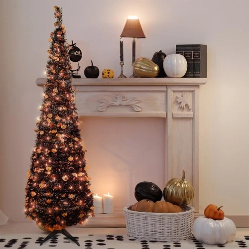 Northlight Pop-Up Jack-O'-Lantern Halloween Tree - Thumbnail 2