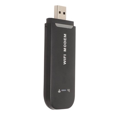 4G WiFi Router Black Up To 10 Users Stable Easy Connection USB Plug And Play NY