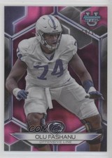 2023 Bowman U Pink Lava Refractor 69/100 Olumuyiwa Fashanu Olu Fashanu #34 10xu