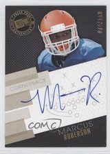 2014 Press Pass Signings Gold X's & O's 74/199 Marcus Roberson #PPS-MR Auto 1e0