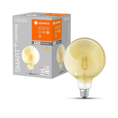 LED Smart+ Filament G125 Globe 6W E27 Gold extra warmweiß 2400K Dimmbar App WiFi