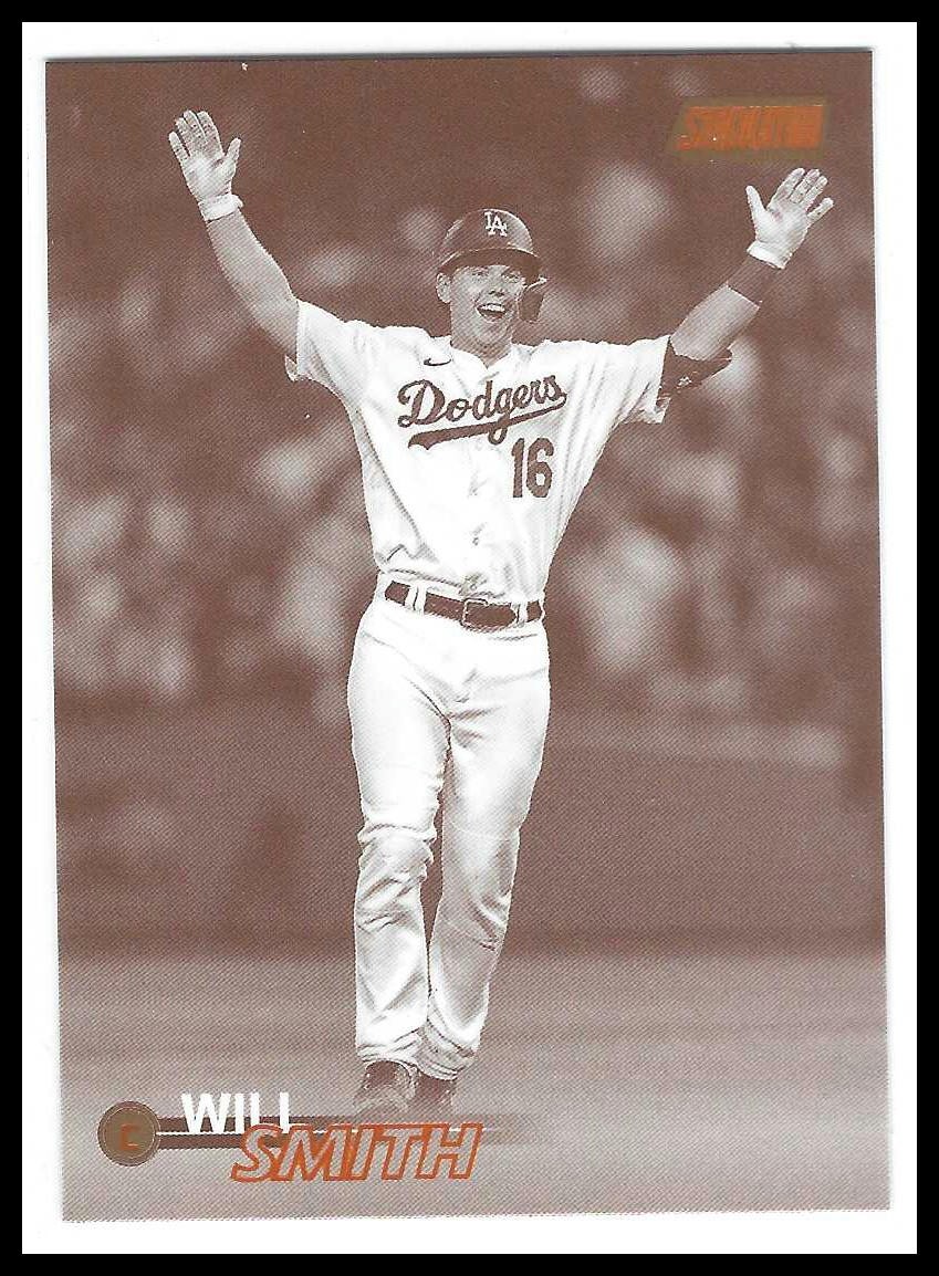 Will Smith 2023 Stadium Club Sepia SP #285 Los Angeles Dodgers