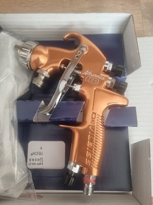 BRANDNEUE DEVILBISS ADVANCE HD DRUCKZUGEFÜHRT 1,2 MM SET UP SPRITZPISTOLE