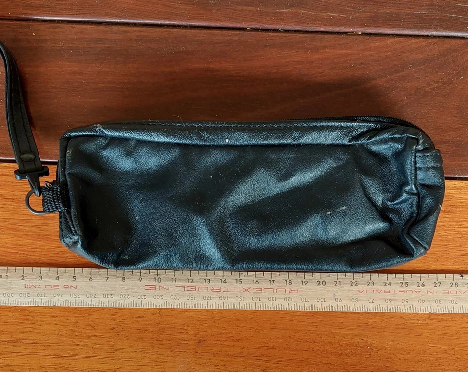 Ранний мобильный телефон черный виниловый чехол на молнии сделано Koszegi | + Motorola Aerial - Изображение 2 из 4