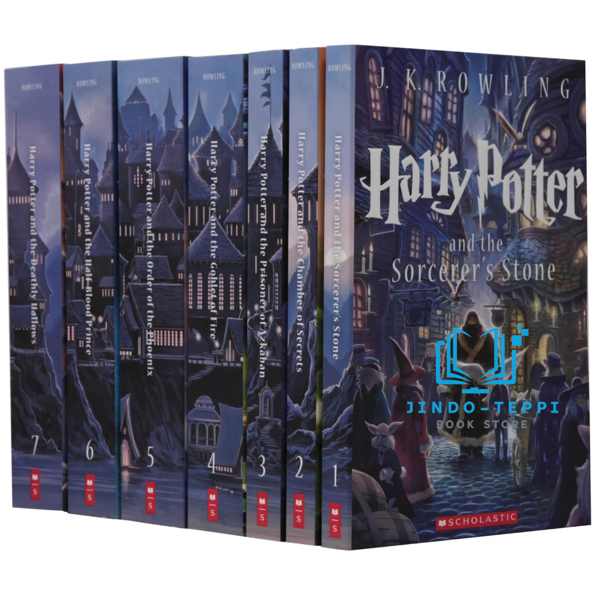 Harry Potter the Complete Series 1-7 by J.K. Rowling (2013