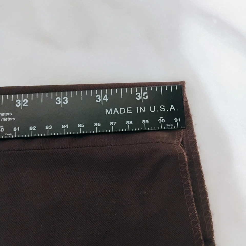 BLAUER 8810X Brown Cargo Work Pants Mens Size 48 Unhemmed Stretch Uniform NEW - Image 4 of 4