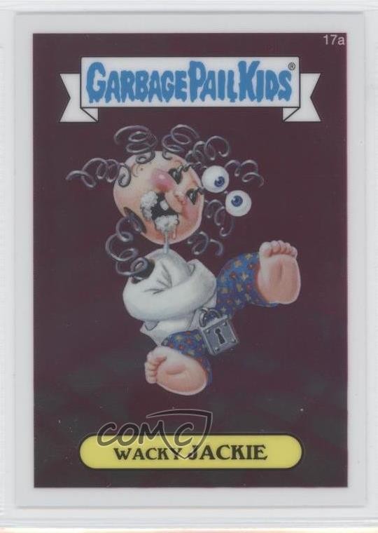 2013 Topps Garbage Pail Kids Chrome Wacky Jackie #17a 2u6