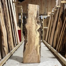 Pippy Oak Plank Board Waney Live Edge Kiln Dried Hardwood 1135 x 340 x 37