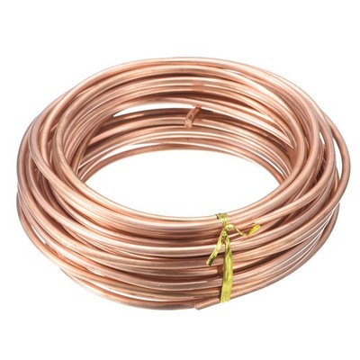 Weichkupferdraht (8 AWG, 9,5m), 99,9% für Basteln