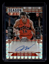 2024-25 Mosaic Ja'Kobe Walter Contenders Optic Rookie Ticket Bronze Auto /75