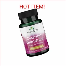 Swanson Ovarian Glandular Supplement - Women's Glandular Health and Balance Supp