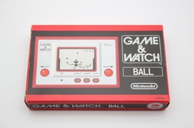 Nintendo Game & Watch Ball With Box and Manual Club Nintendo Limited Near Mint