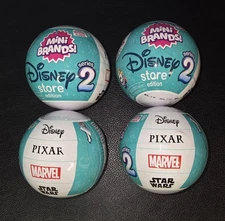 Zuru Mini Brands Disney Store Edition Series 2 Surprise Balls Brand New Lot of 4