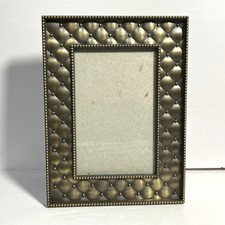 Lawrence Quilted Diamonds Bronze Metal Pictur...