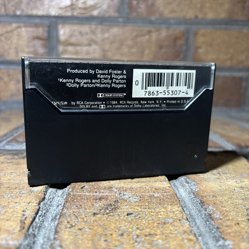 VTG ✅ Once Upon a Christmas by Dolly Parton/Kenny Rogers ✅ Cassette Tape ✅ 1984 - Picture 3 of 9
