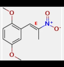 1-(2,5-dimethoxyphenyl)-2-nitropropene (1g) 99.5+% High Purity cas# 18790-57-3