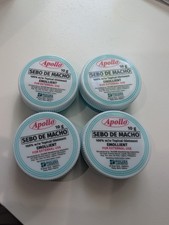 LOT 4 APOLLO SEBO DE MACHO SKIN MOISTURIZER NEW SCAR REMOVER 10G EXP 2027