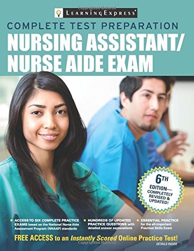 Nursing Assistant/Nurse Aide Exam - Learning Express Editors - Very Good - S...