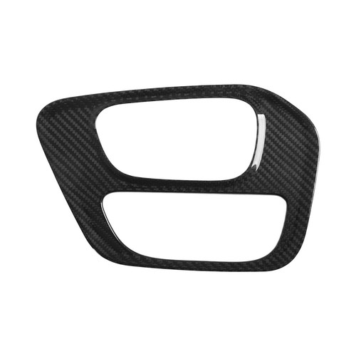 Gear Shift Panel Trim Shifter Panel Cover Dry Carbon Fiber Auto For Car - Picture 12 of 22