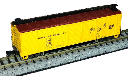 Coche de carga Atlas Muncie Western escala N (M.W.R. 12193) | Condition: Used
