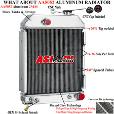 E7nn8005ba 4row Radiator For Ford New Holland Tractor 5110 5600 5610 6410 6600.
