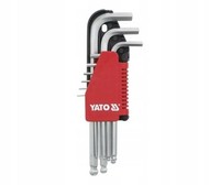Yato - Sechskant-Kugel-InbusschlÜSsel 2-10 Mm 9 Stk