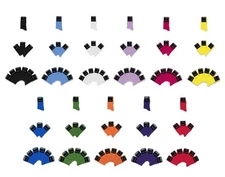 CONCITOR Women's Dress Socks Solid Colors COTTON Blend Mid Cut Ankle Height Sock