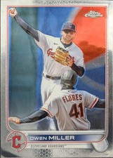 2022 Topps Chrome Update #USC52 Owen Miller Cleveland Guardians